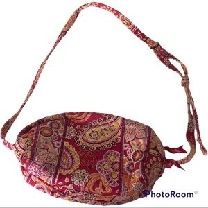 Vera Bradley raspberry fizz crossbody purse bag